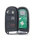 2017-2023 Jeep Compass / 4-Button 4A Chip 433Mhz Smart Key / PN: 68250337AB / M3N-40821302 (AFTERMARKET)